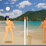 Downloade gratis porno spil Boobie Volley