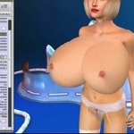 Играть бесплатно в 3D Секс-Вилла Атомные Сиськи!